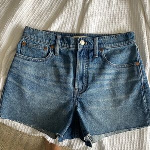 NWOT madewell shorts